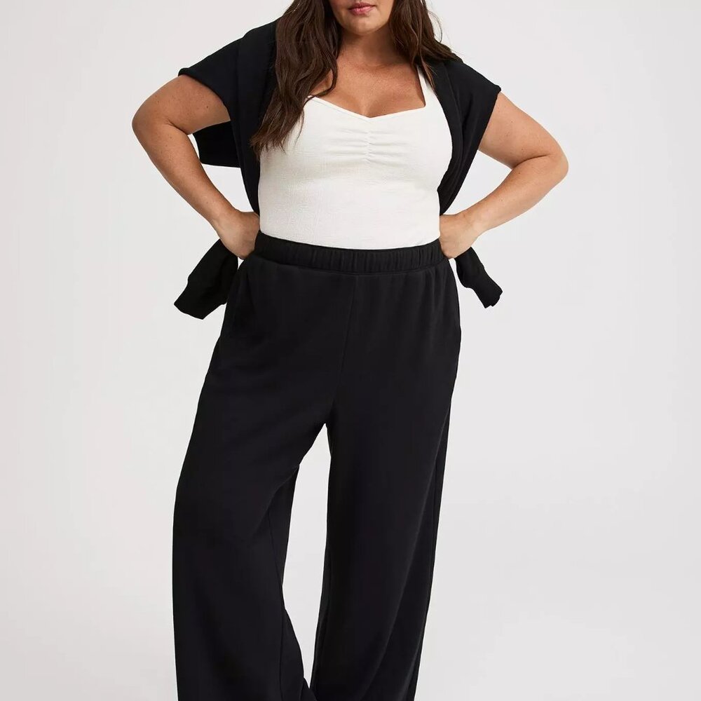 NWT Torrid Happy Camper Micro Fleece Full Length Active Leggings